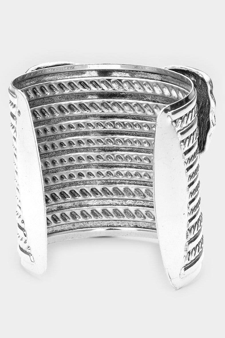 Elephant Cuff Bracelet