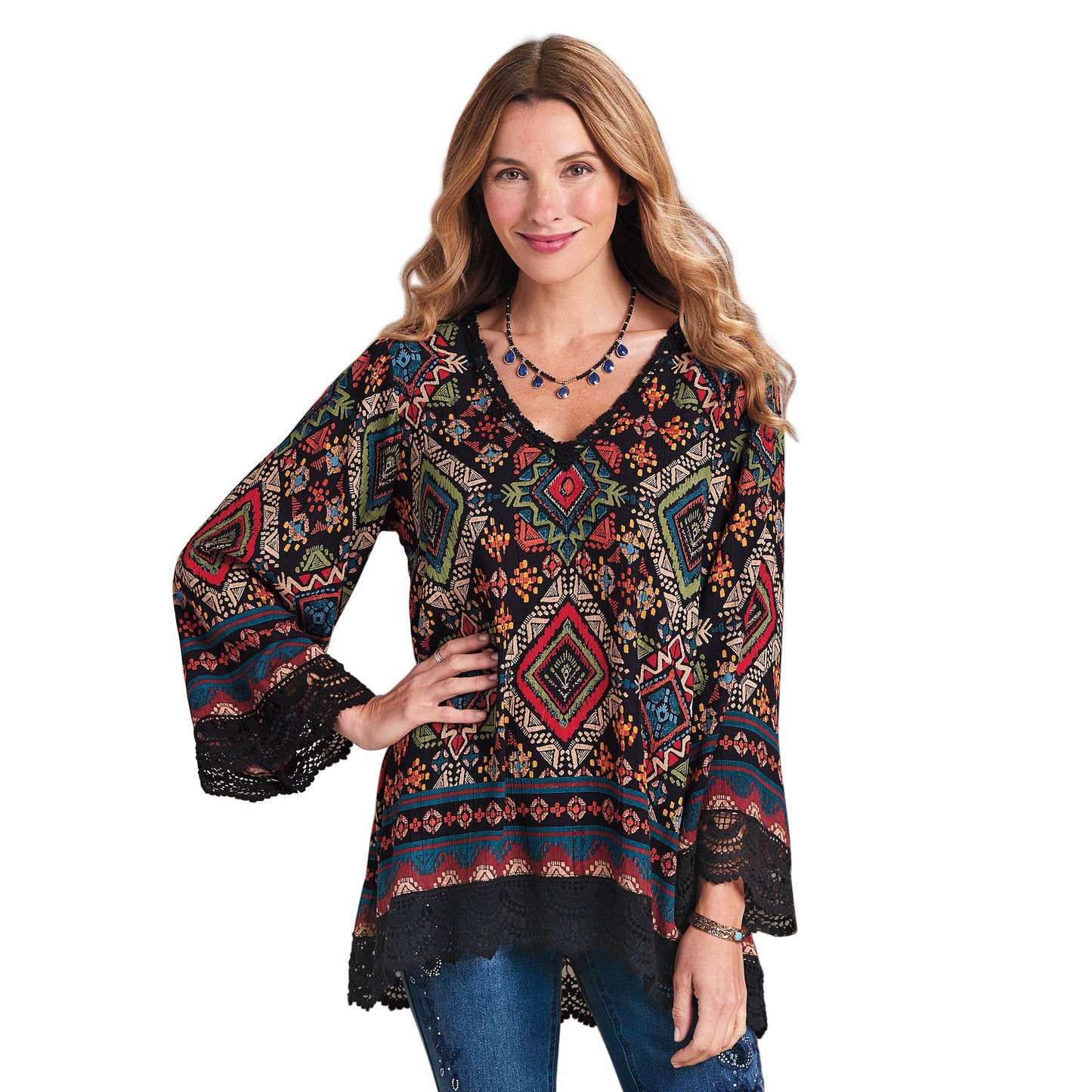 Southwest Impressions Tunic: Medium