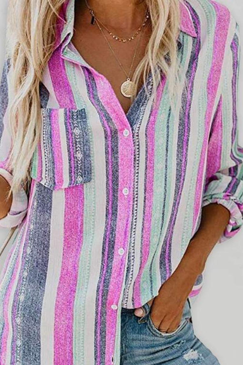Striped Long Sleeve Shirt