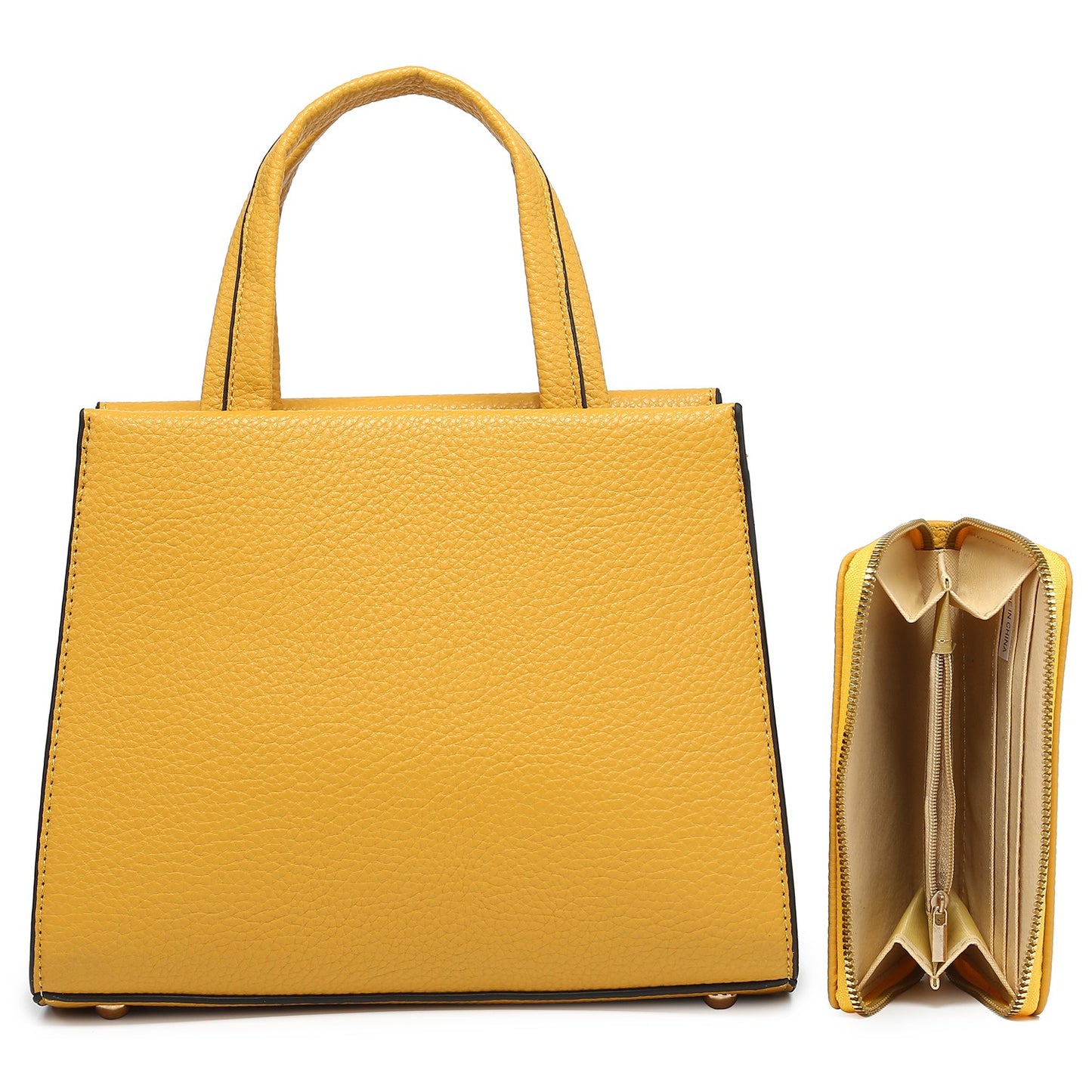 Twist Lock Flap Satchel