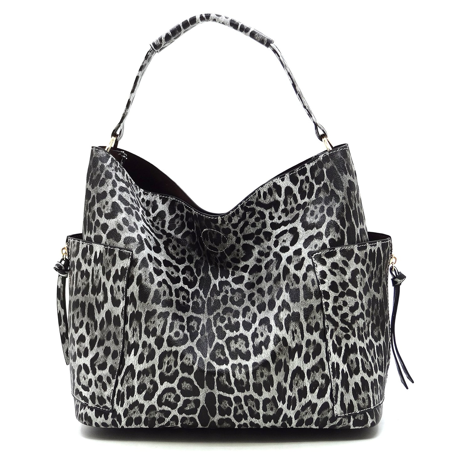 Leopard Hobo Shoulder Bag