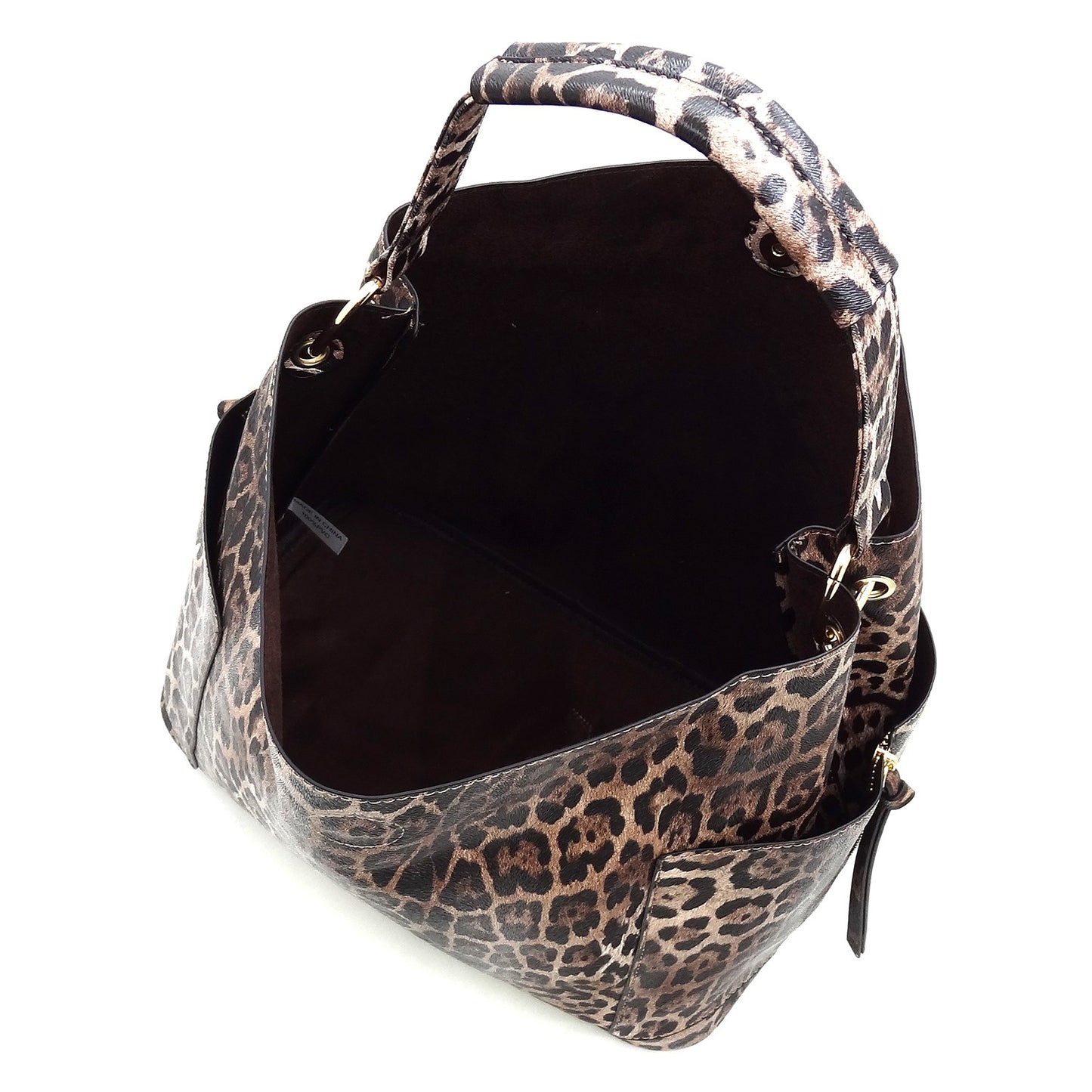Leopard Hobo Shoulder Bag