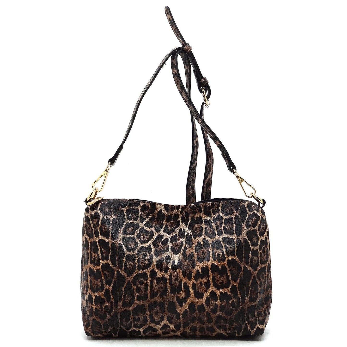 Leopard Hobo Shoulder Bag