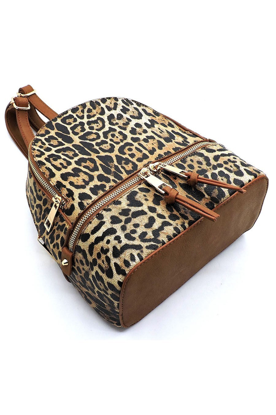 Leopard 2-in-1 Backpack Wallet Set