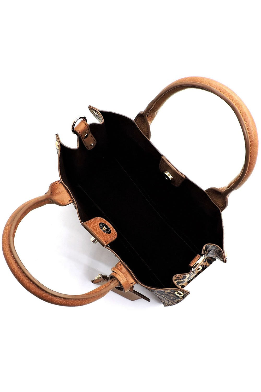 3-in-1 Boxy Satchel With Shoulder Strap