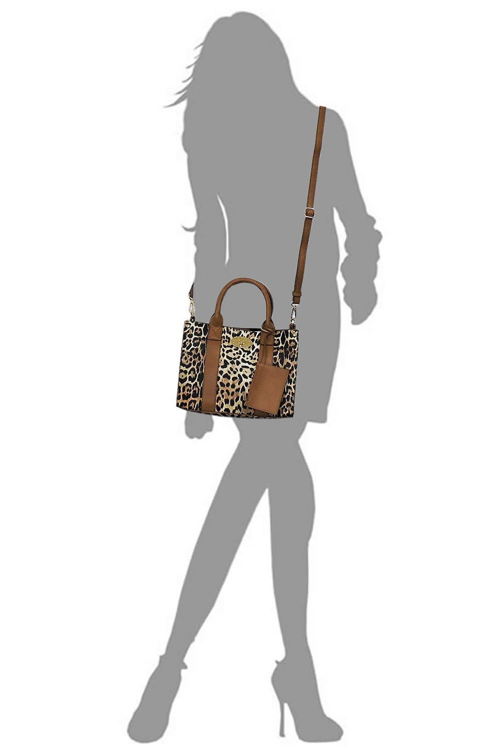 3-in-1 Boxy Satchel With Shoulder Strap