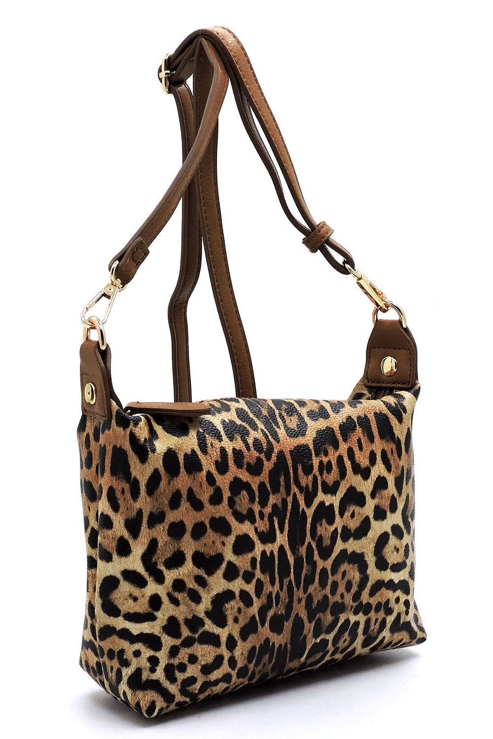 3-in-1 Boxy Satchel With Shoulder Strap
