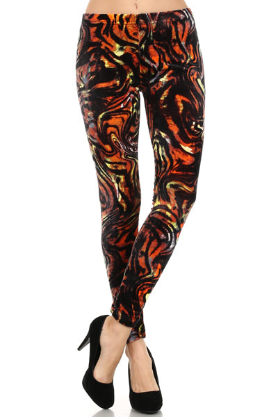 Leggings Multi-Color Print