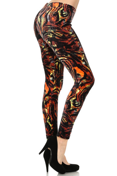 Leggings Multi-Color Print