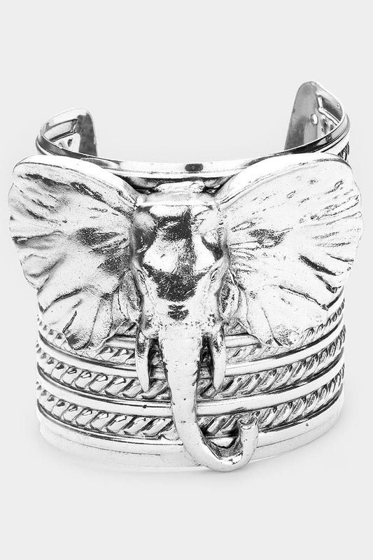 Elephant Cuff Bracelet