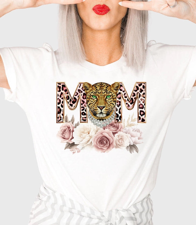 Mom Cheetah Flowers