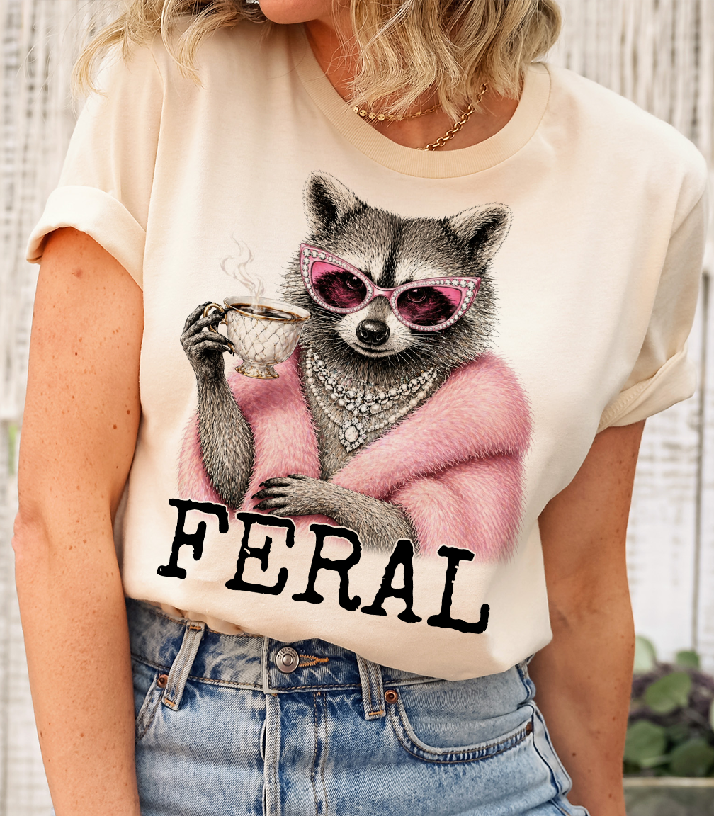 Feral Raccoon T-Shirt