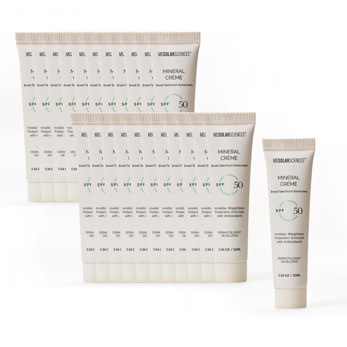 Sample- Mineral Crème SPF 50-deluxe tubes pack of 25 (New!)
